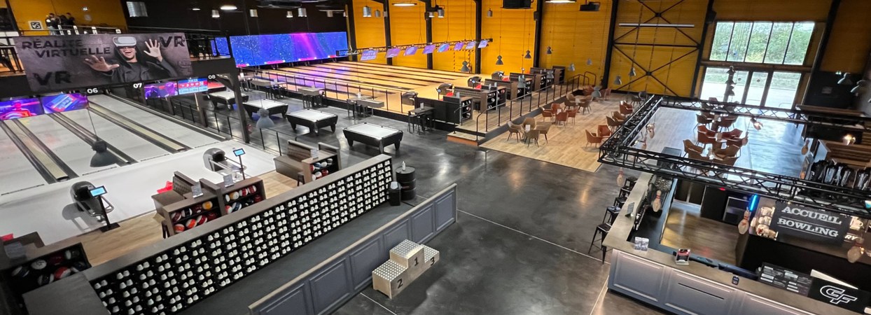 Games Factory - Troyes - QubicaAMF Pojets de bowling